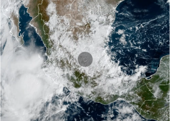 En las próximas 24 horas persistirá el potencial de lluvias en gran parte del territorio nacional, con riesgo de inundaciones repentinas.