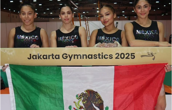 Gimnastas mexicanos listos para Mundial en Yakarta