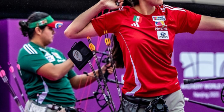 Mariana Bernal deslumbra en Nanjing