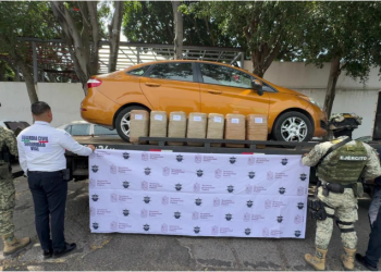 Dentro de operativo Blindaje Morelia, asegurados más de 57 kilos de mariguana: SSP