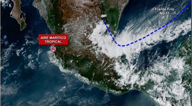 ¿Por qué se registran temperaturas muy calurosas si una masa de aire polar está en México? A continuación, te lo explicamos.