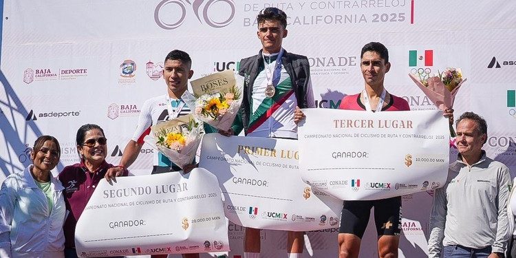 Isaac Del Toro conquista título nacional 2025 en Ensenada, Baja California