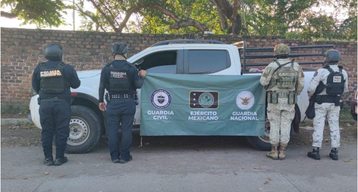 Asegurados en Buenavista 2 hombres, 7 fusiles y más de 2 mil cartuchos: SSP