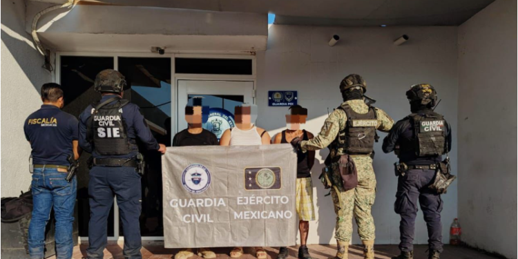 Detenidos 3 presuntos extorsionadores en Apatzingán: SSP