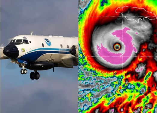 ¡La fuerza del huracán Melissa en su máximo esplendor!