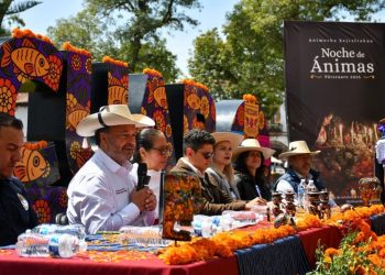 Julio Arreola presenta la Noche de Ánimas 2025 en Pátzcuaro