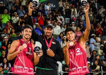 Inés Lares y Carlos Ayala ganan bronce en Mundial Sub-21 de Voleibol de Playa Puebla 2025