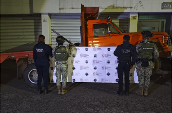 SSP asegura 10 vehículos y cartuchos de alto calibre en Hidalgo