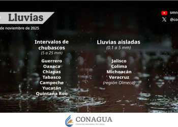 Continuará el ambiente de muy frío a frío con posibles heladas al amanecer en estados de la Mesa del Norte y Mesa Central