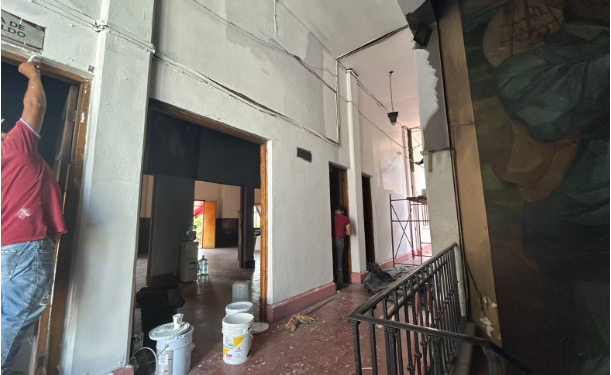 Avanza la recuperación del Ayuntamiento de Apatzingán