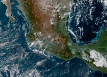 Sábado, con tiempo estable y caluroso previo al ingreso de un nuevo frente frío en México.
