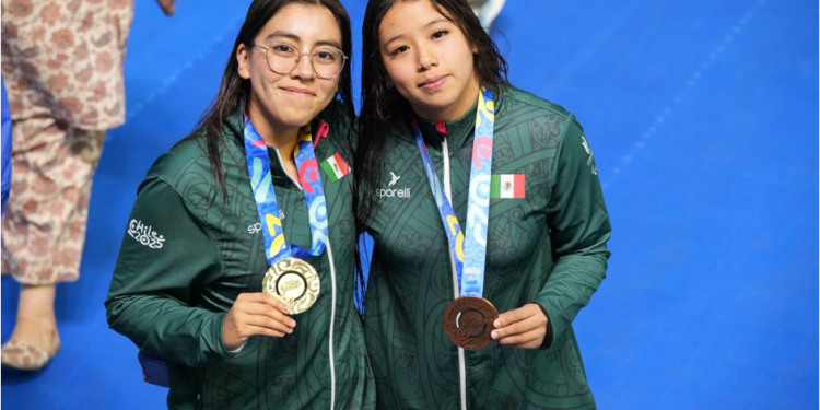 México llega a 82 medallas y mantiene el tercer lugar en Parapanamericanos Juveniles Chile 2025
