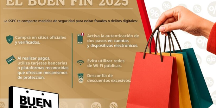 SSPC BRINDA RECOMENDACIONES PARA PROTEGER TU PATRIMONIO ESTE BUEN FIN 2025