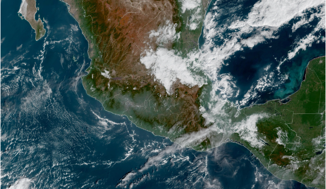Domingo, con aire polar, viento y lluvias debido al desplazamiento del Frente Frío 12 en México.