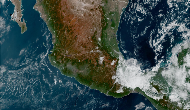 Miércoles, con lluvias fuertes en el transcurso del día debido a una onda tropical y un sistema frontal.