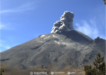REPORTE MONITOREO DEL VOLCÁN POPOCATÉPETL