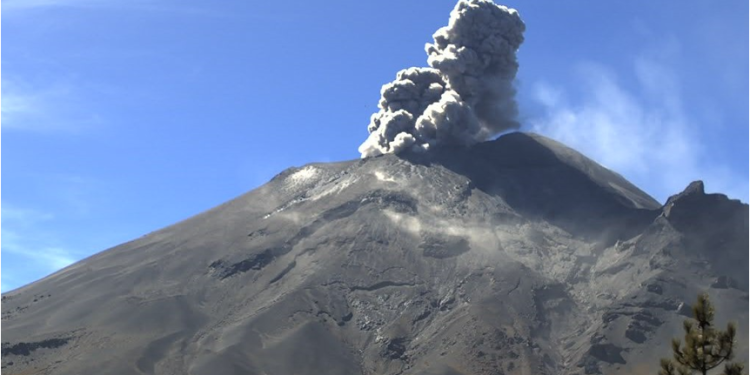 REPORTE MONITOREO DEL VOLCÁN POPOCATÉPETL