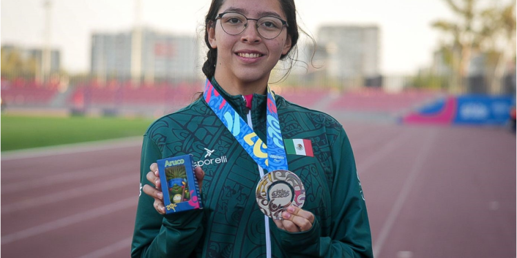 Lluvia de oros para México en el para atletismo de Parapanamericanos Juveniles Chile 2025