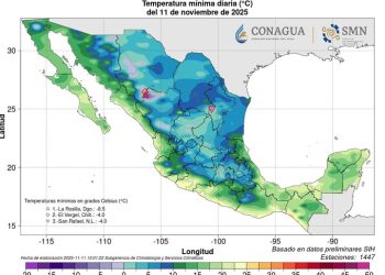 ¡El frío dominó con intensidad esta noche en gran parte de México!