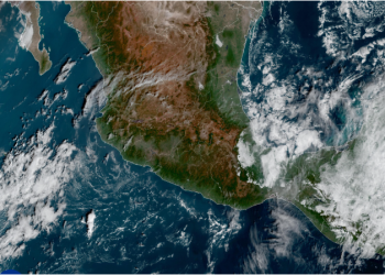 Jueves, con lluvias ligeras a muy fuertes debido al desarrollo de vaguadas en superficie.