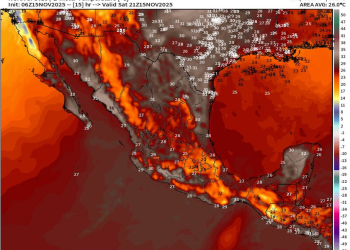 Sábado, con lluvias y viento debido al ingreso de un sistema frontal en el noroeste; el resto del país continuará caluroso.