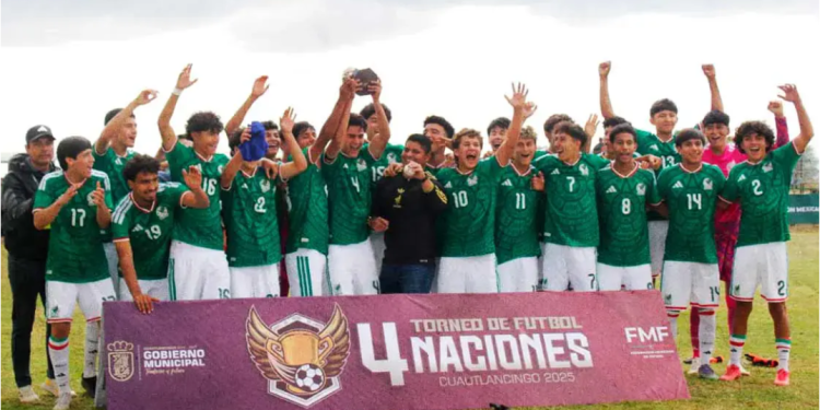 La SNM Sub-16 derrota a Canadá y se corona en el Torneo 4 Naciones