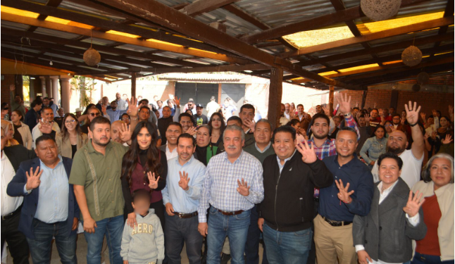 Convoca Morón a michoacanos a respaldar a Claudia Sheinbaum y festejar la transformación de México