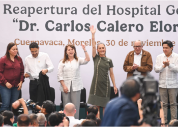 REABREN GOBERNADORA MARGARITA GONZÁLEZ SARAVIA Y PRESIDENTA CLAUDIA SHEINBAUM PARDO EL HOSPITAL GENERAL DEL ISSSTE “DR. CARLOS CALERO ELORDUY” EN CUERNAVACA