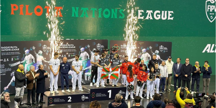 Pelotaris mexicanos con cuatro bronces en Liga de Naciones en España