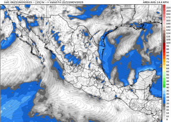 Viernes, con lluvias fuertes y aire polar debido al ingreso de un nuevo frente frío.