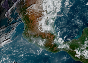 Sábado, continuando las lluvias dispersas y temperaturas contrastantes en México.