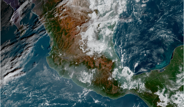 Sábado, continuando las lluvias dispersas y temperaturas contrastantes en México.