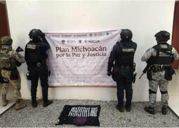 Asegurados 150 envoltorios de metanfetamina en Zamora, resultado del Plan Michoacán: SSP