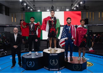 México, pentacampeón panamericano de Artes Marciales Mixtas