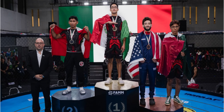 México, pentacampeón panamericano de Artes Marciales Mixtas