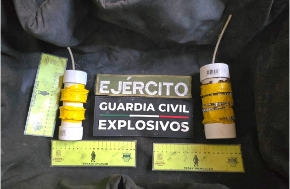 Desactivados 14 explosivos en Apatzingán y Tacámbaro, dentro del Plan Paricutín: SSP