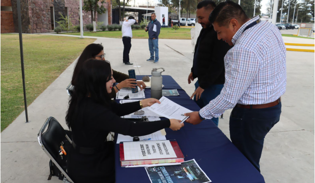 SSP instala módulos de registro para aspirantes a mandos de la Guardia Civil