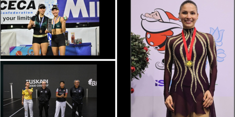 México luce con oro, plata y bronce en el extranjero