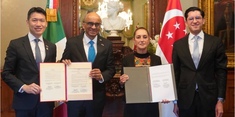 México y Singapur fortalecen marco jurídico de cooperación bilateral