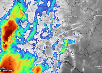 Damas y caballeros, demos la bienvenida a la corriente subtropical sobre el occidente de México.