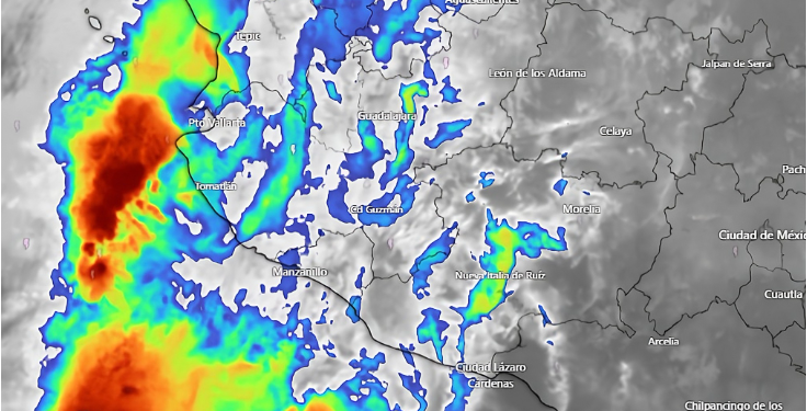 Damas y caballeros, demos la bienvenida a la corriente subtropical sobre el occidente de México.