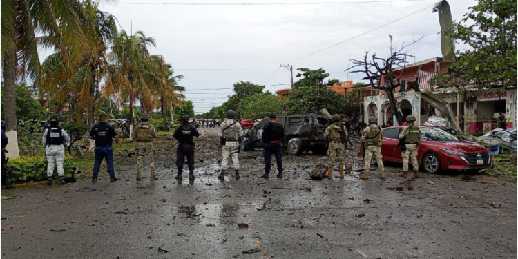 Autoridades federales y estatales, coordinadas por la seguridad y el control en Coahuayana