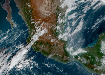Domingo, incrementando la inestabilidad atmosférica debido al ingreso de un nuevo sistema frontal en México.