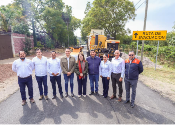 FORTALECE MARGARITA GONZÁLEZ SARAVIA DE MANERA HISTÓRICA RUTAS DE EVACUACIÓN DEL POPOCATÉPETL