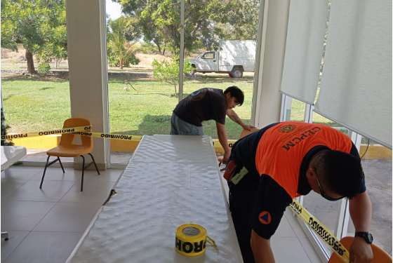 PC Estatal realiza labores de seguimiento y atención en Coahuayana