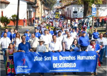 Pátzcuaro, primer municipio en México en realizar una caminata nacional por los Derechos Humanos: Julio Arreola