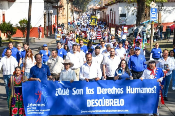 Pátzcuaro, primer municipio en México en realizar una caminata nacional por los Derechos Humanos: Julio Arreola