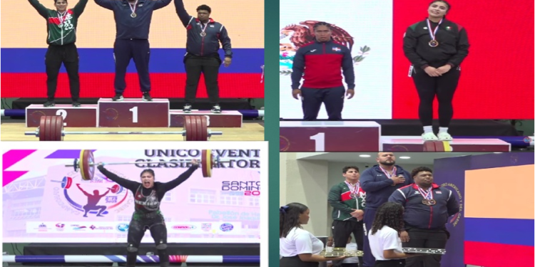 Karim Saadi y Emmy González llevan a México al podio