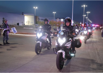 SSP refuerza vigilancia en Zamora y Jacona con 31 agentes motorizados