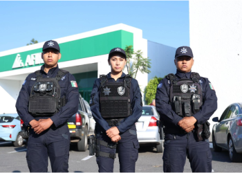 Blindan zonas bancarias en Michoacán; Guardia Civil despliega operativo contra robos